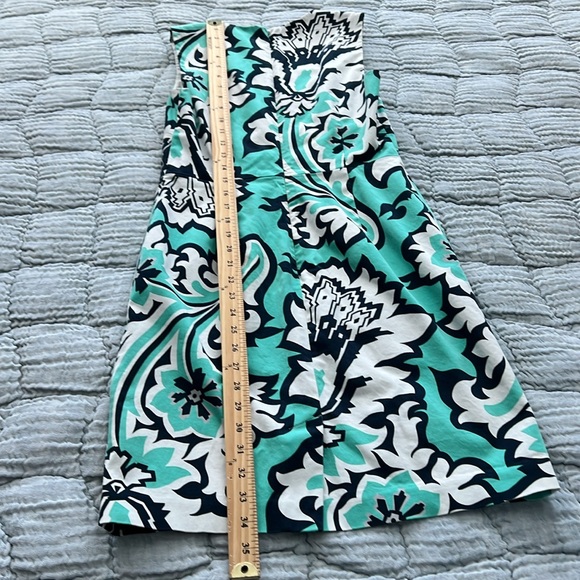 Banana Republic Milly Collection Floral Dress Size 2 - Picture 5 of 9